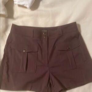 Women's Brown  4” Shorts